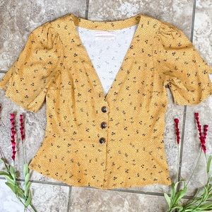 Urban Outfitters yellow top